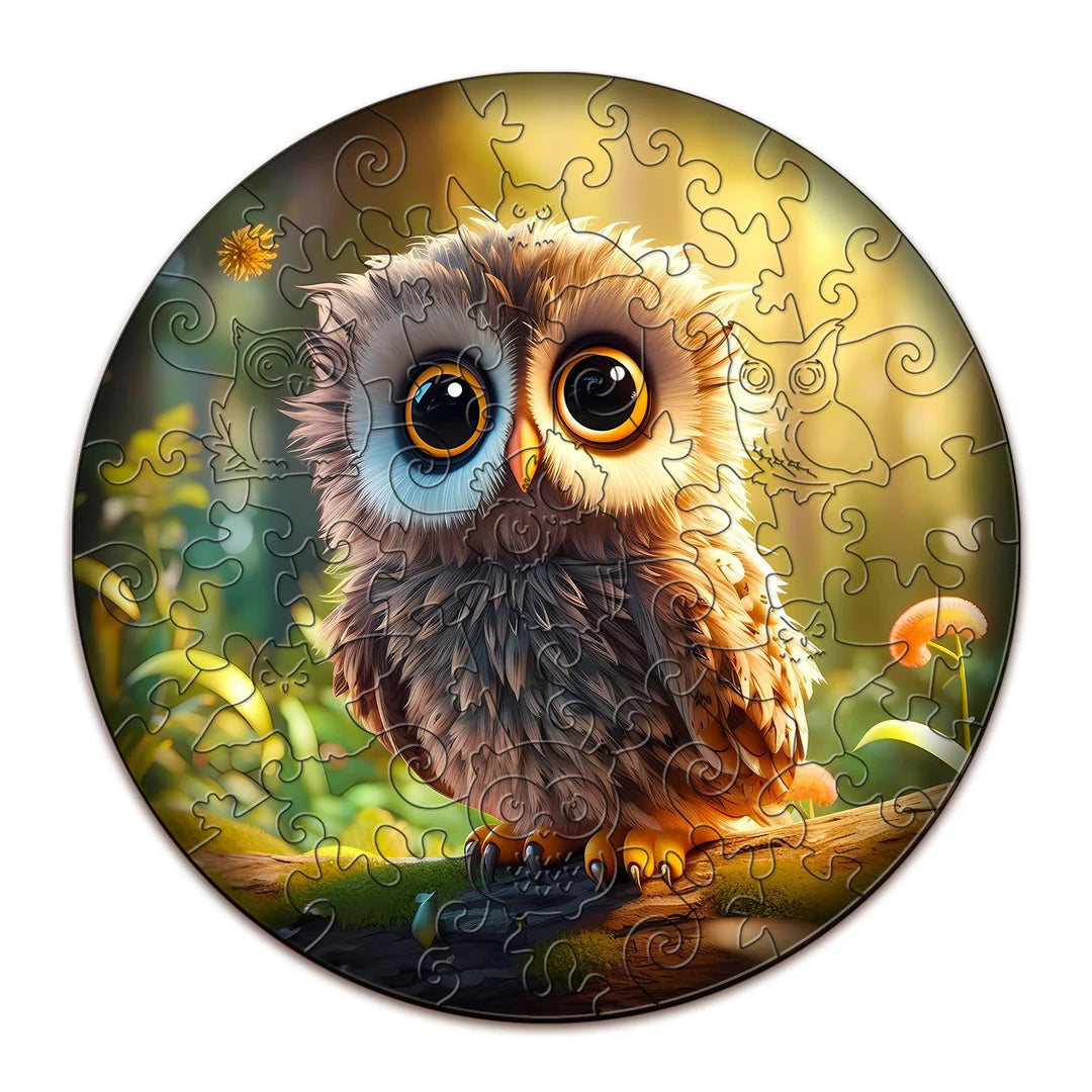 Owl Wooden Jigsaw Puzzle For Kids