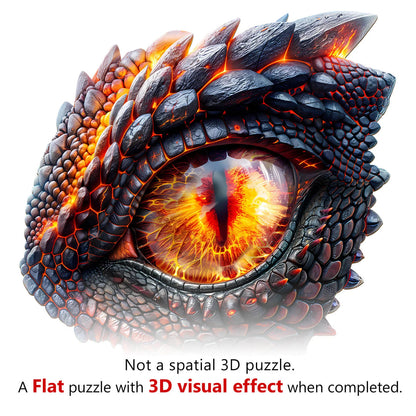 3D Blaze Eye Wooden Jigsaw Puzzle | LKWooden