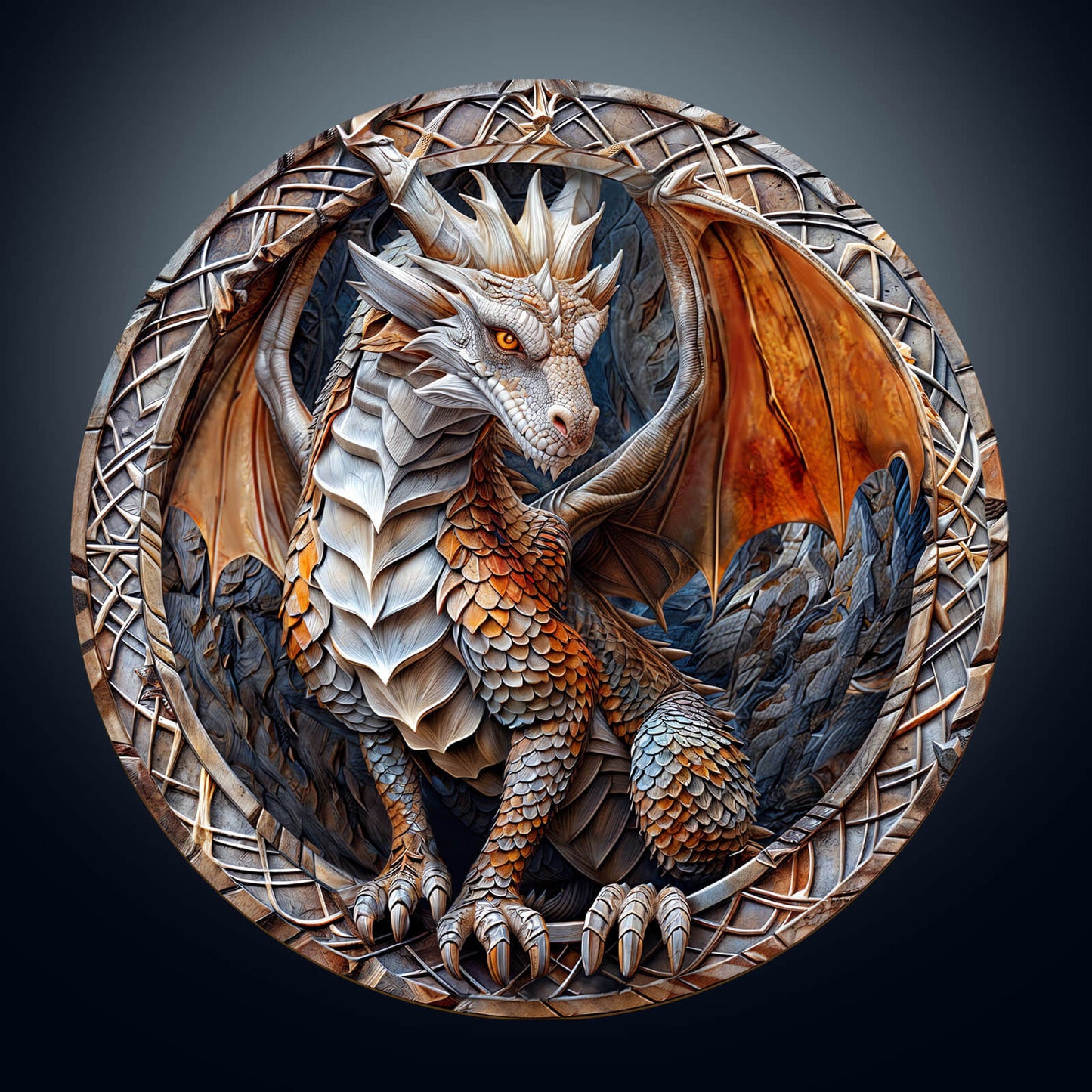 3D Cave Dragon Wooden Jigsaw Puzzle | LKWooden