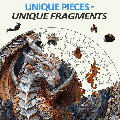 3D Cave Dragon Wooden Jigsaw Puzzle | LKWooden