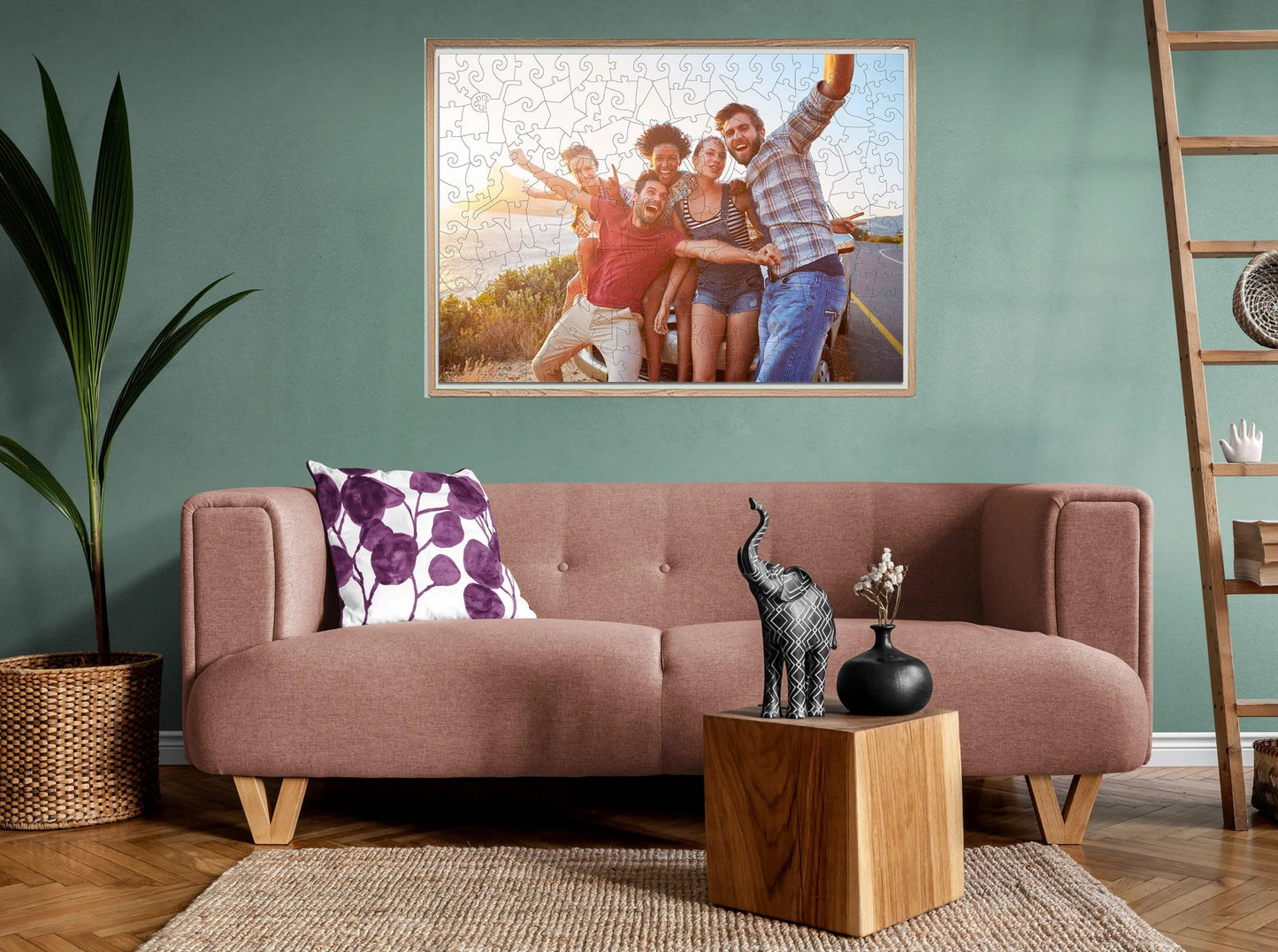 Personalized Photo Wooden Puzzle - Friendship Theme | LKWooden